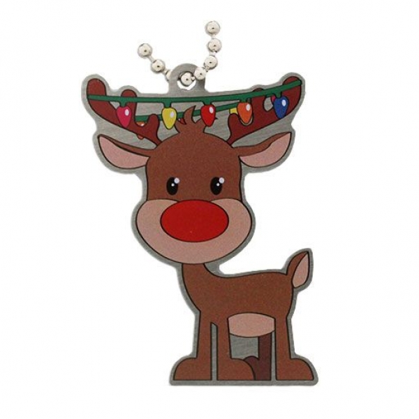 Festive Collection- Reindeer Travel Tag